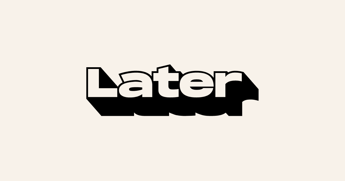Later: Agendador de Social + Marketing de Influenciadores