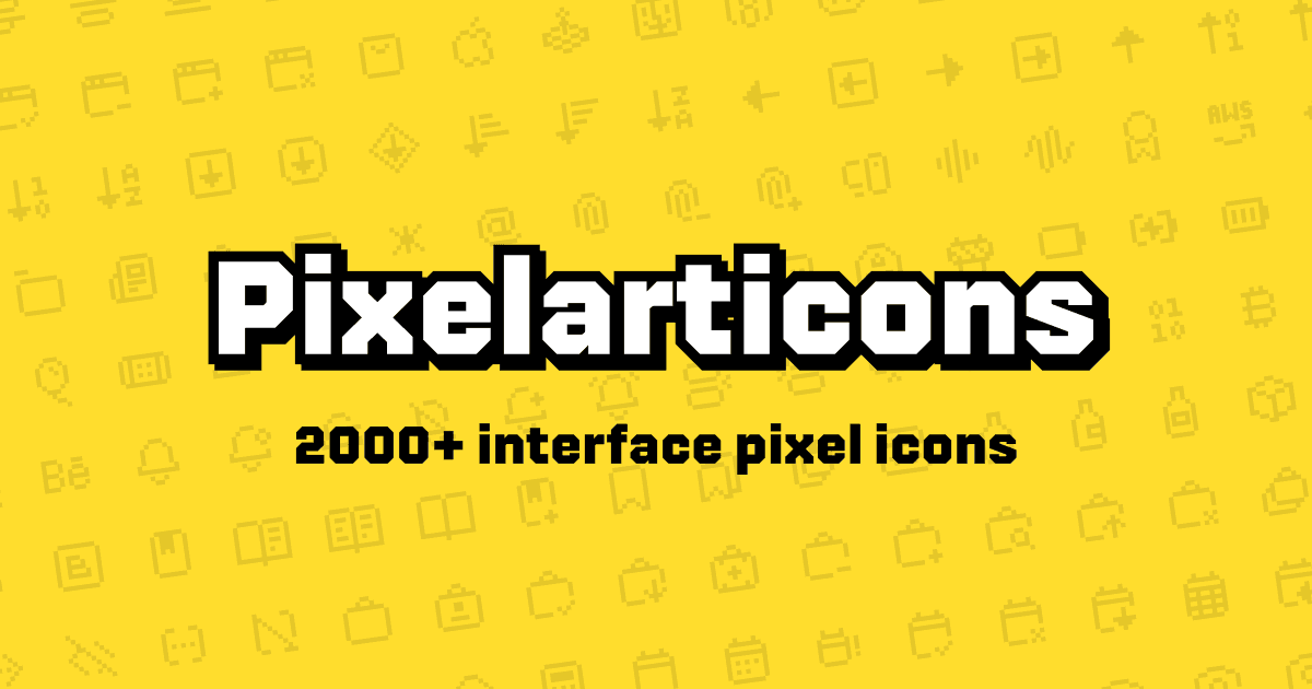 Pixelarticons