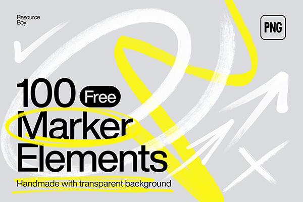 Marker Elements PNG
