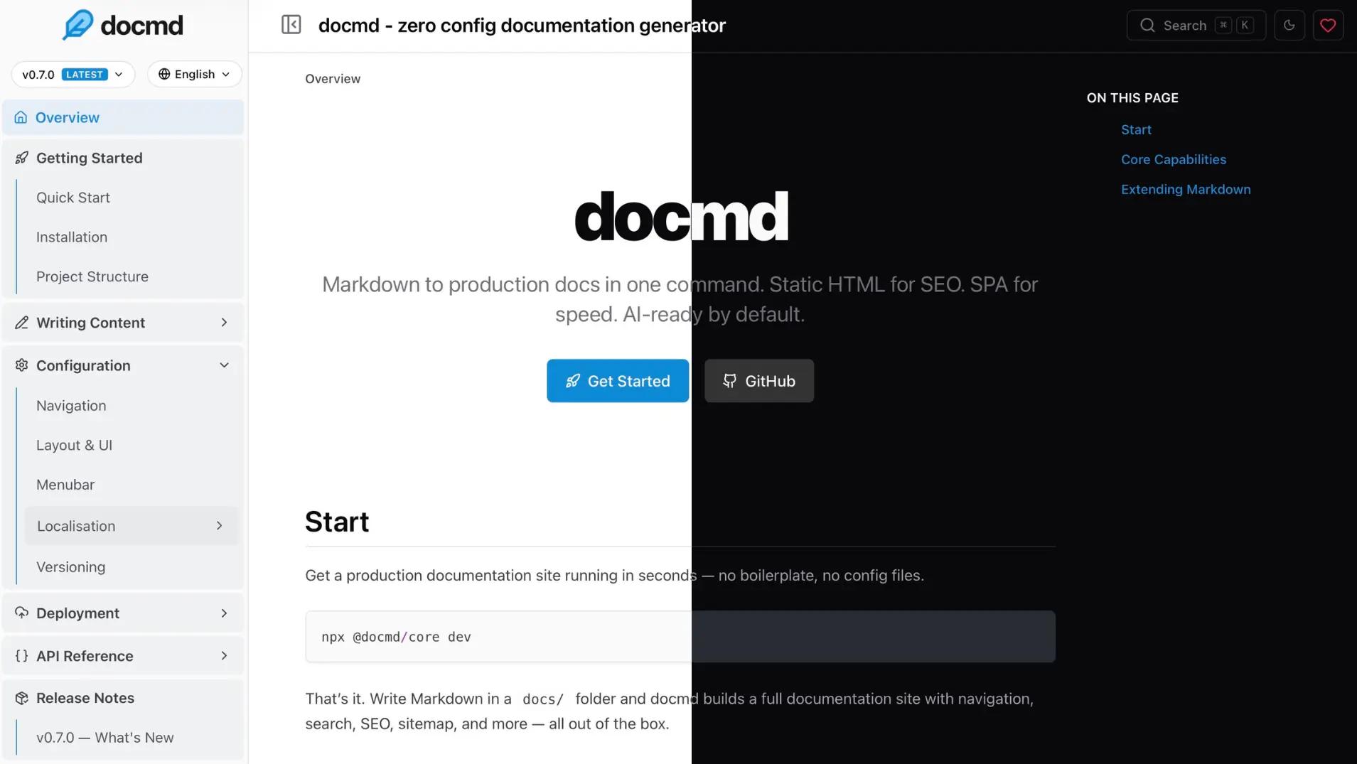 docmd - Documentação a partir de Markdown