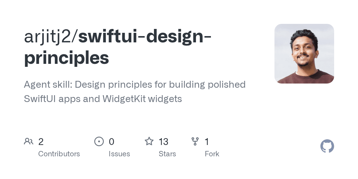 SwiftUI Design Principles