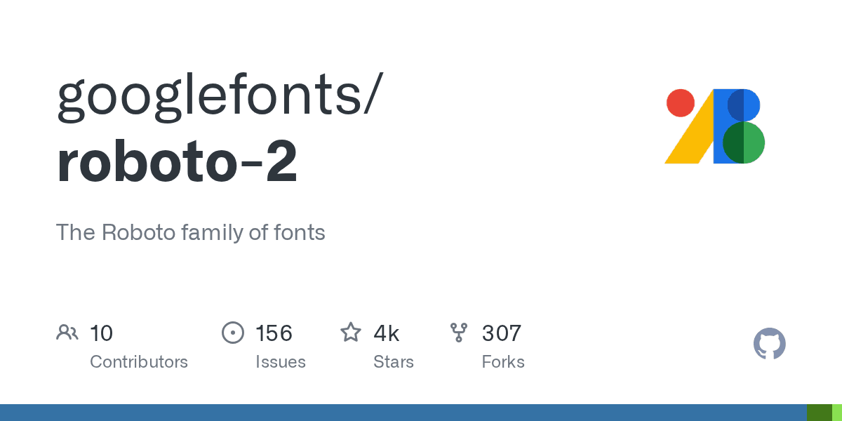 Roboto Font Family