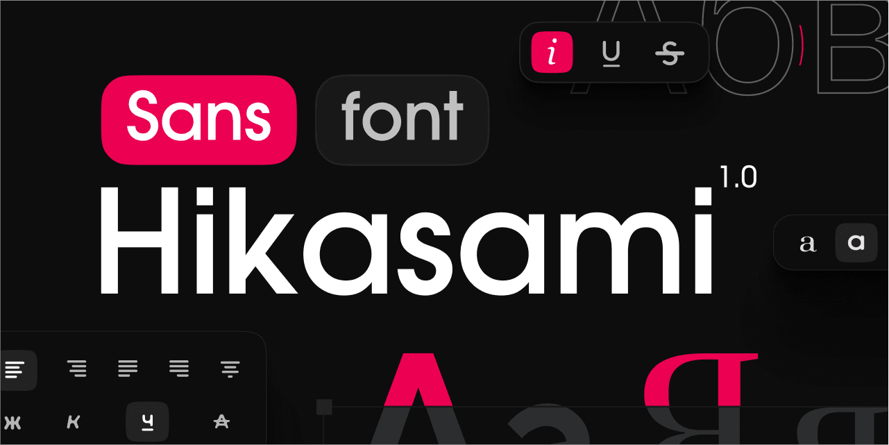 Hikasami Sans