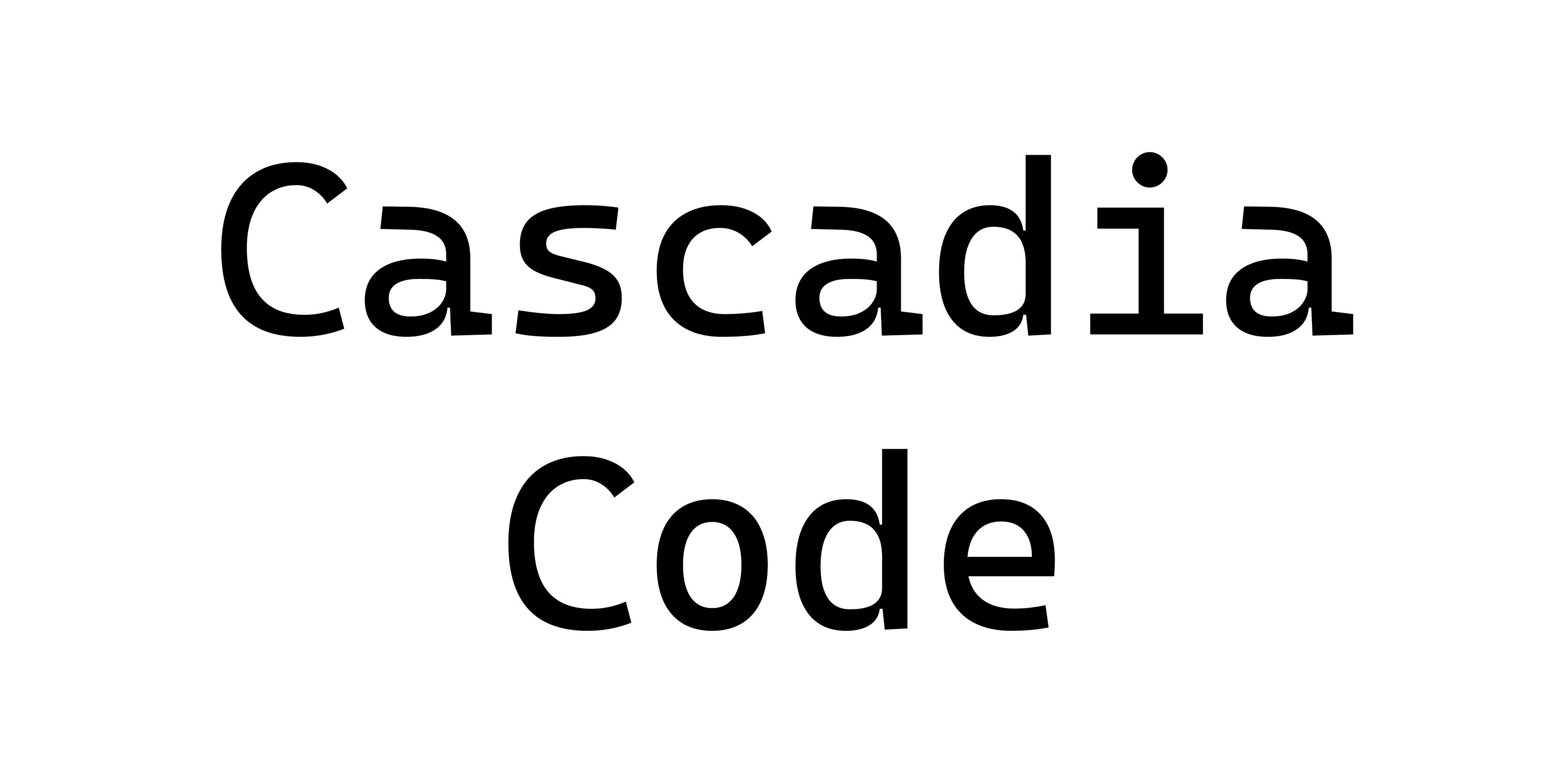 Cascadia Code