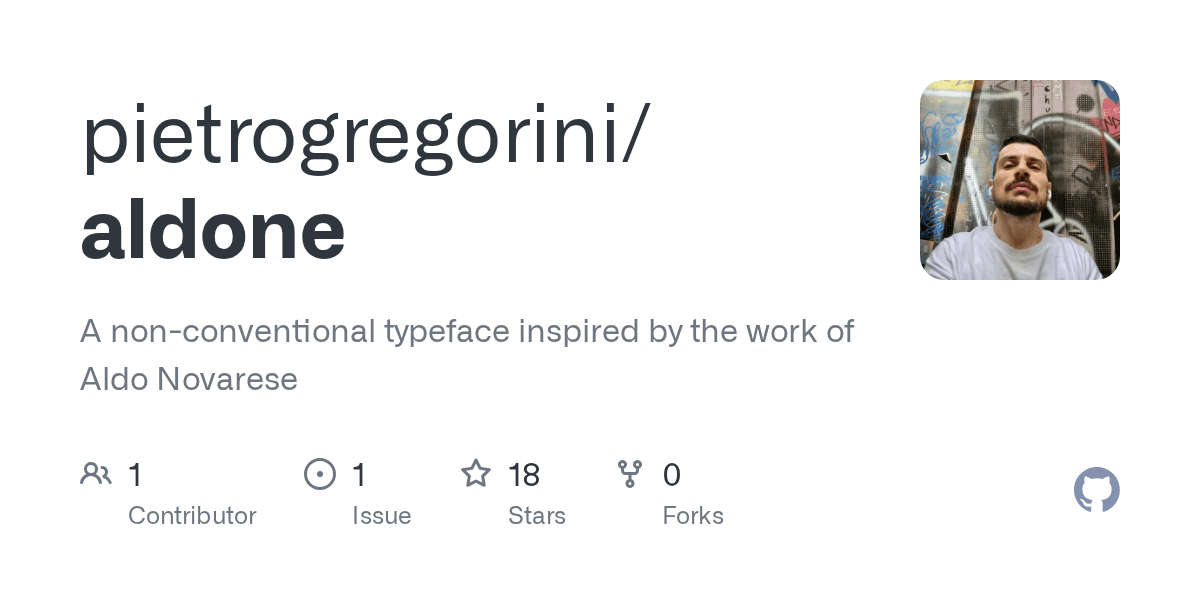 Aldone Typeface