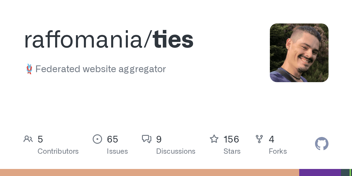ties - Agregador federado de websites