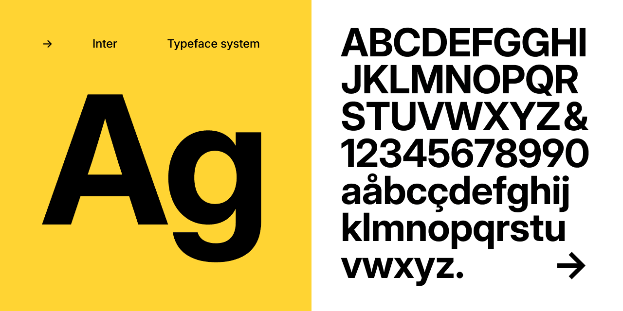 Inter Font Family