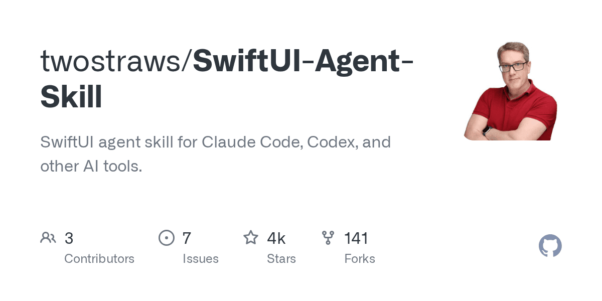 SwiftUI Agent Skill