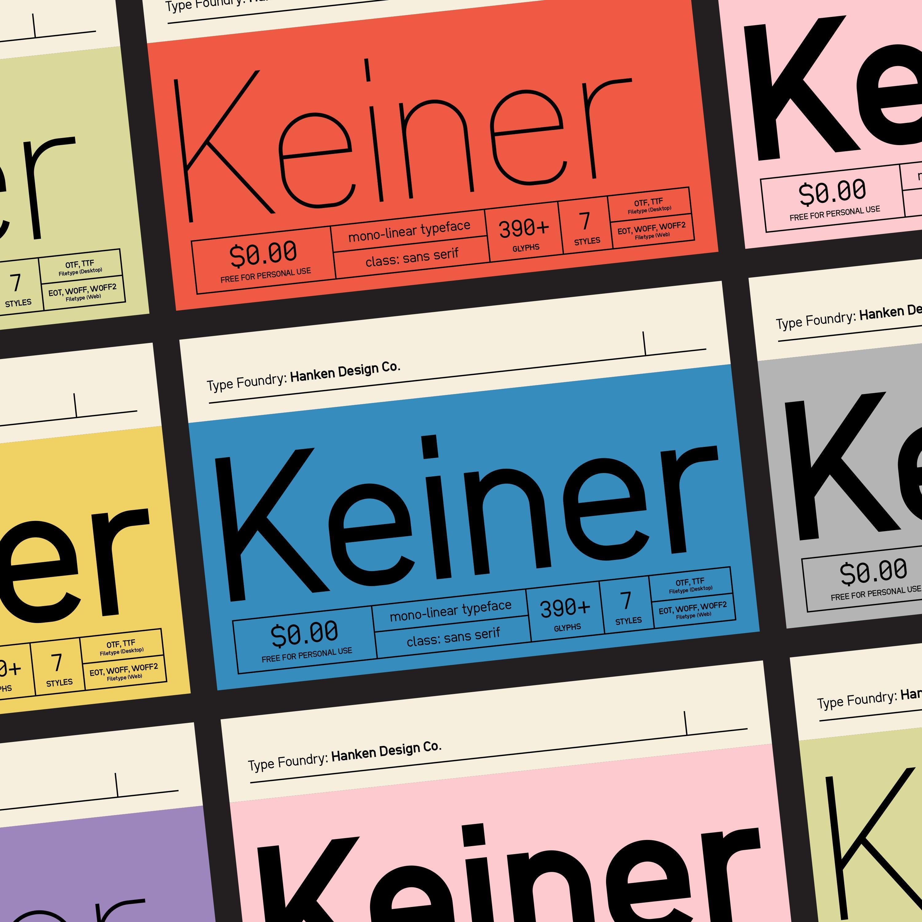 Keiner - Fonte Mono-linear Rígida