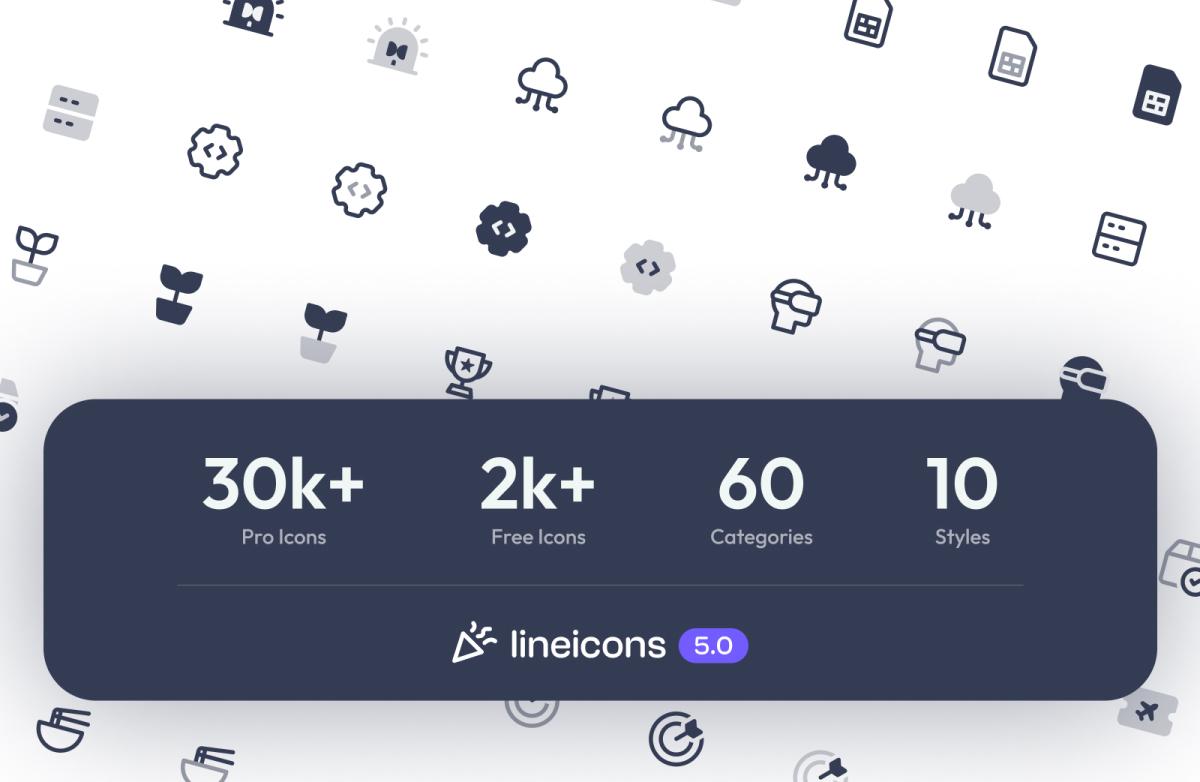 Lineicons - Ícones Gratuitos