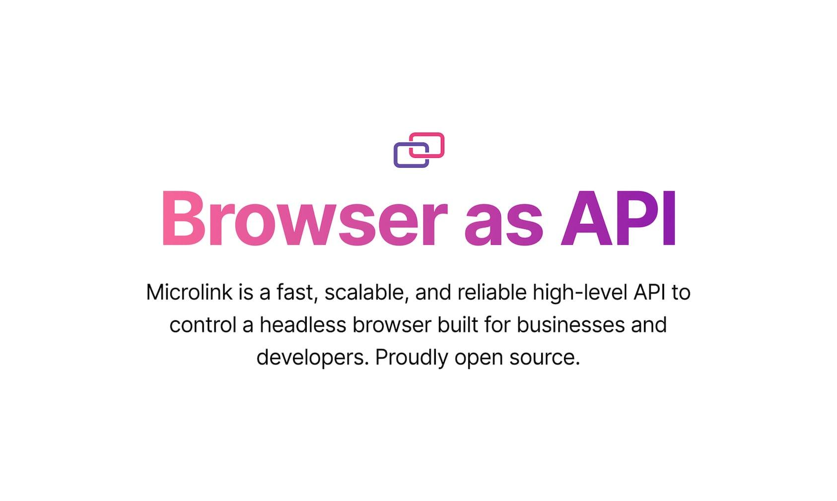 Microlink API