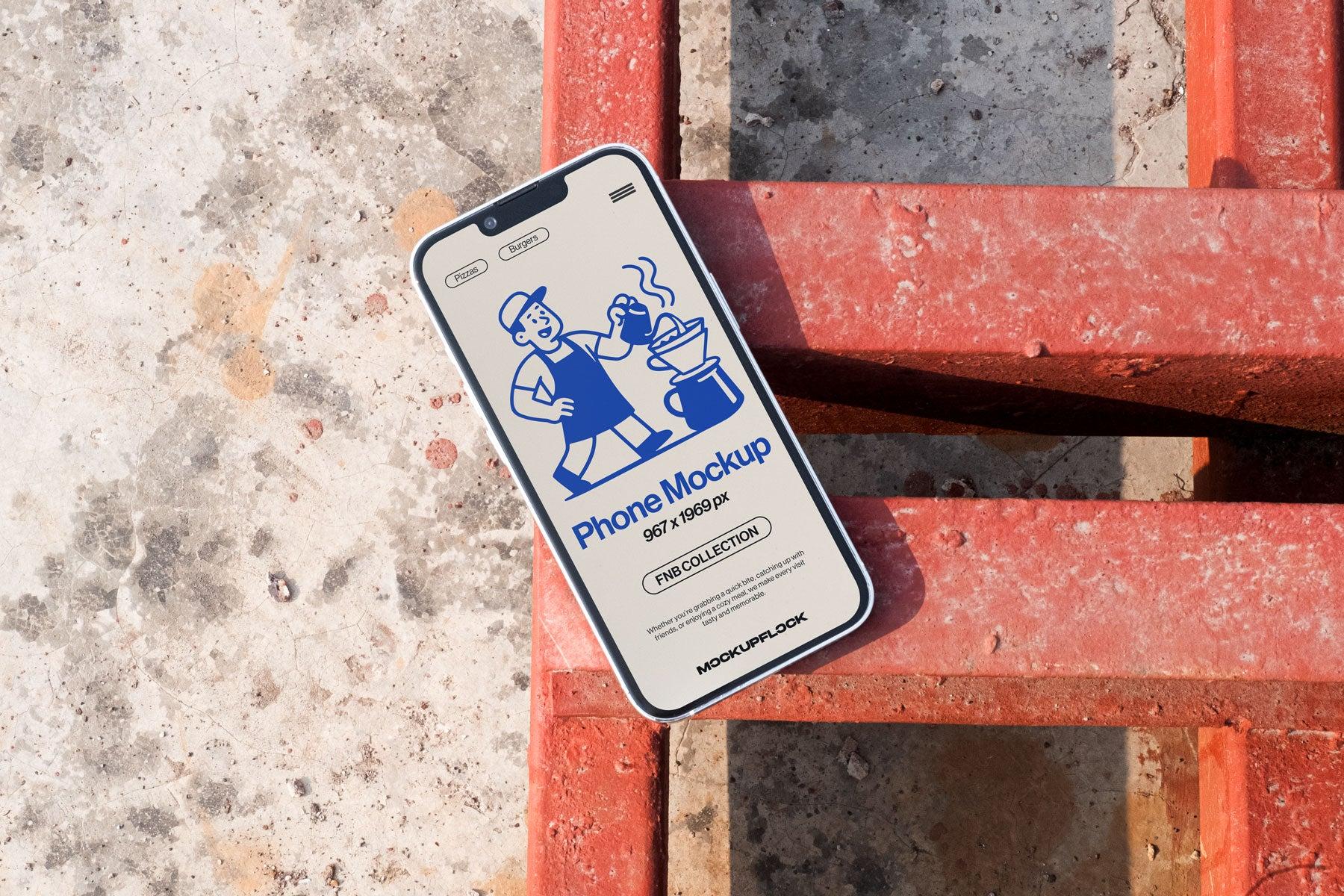 Mockup iPhone Gratuito PSD
