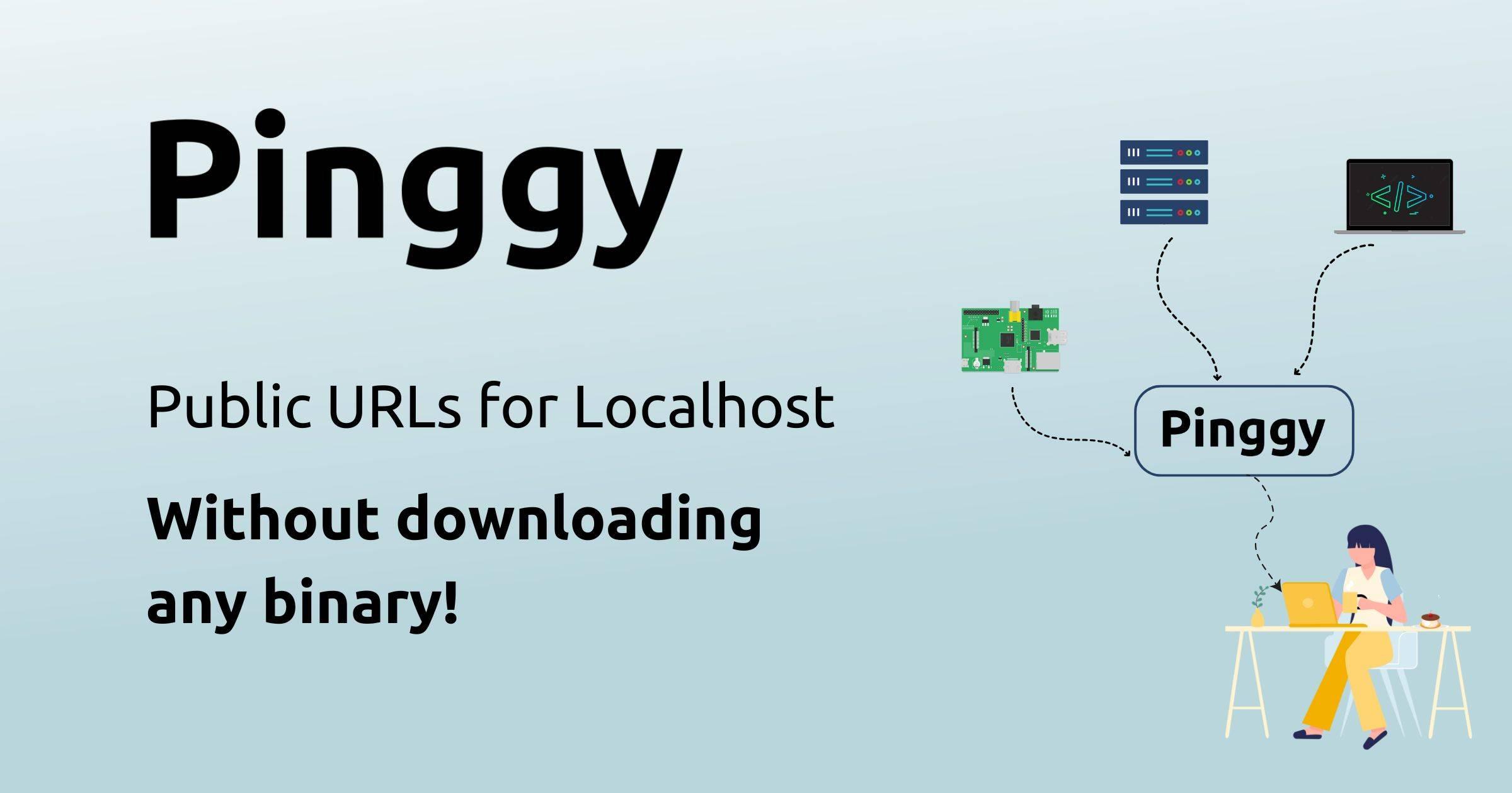 Pinggy - Tunnels para Localhost