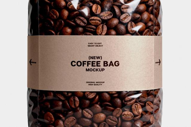 Coffee Bag Mockup
