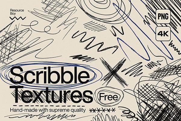 Scribble Textures PNG
