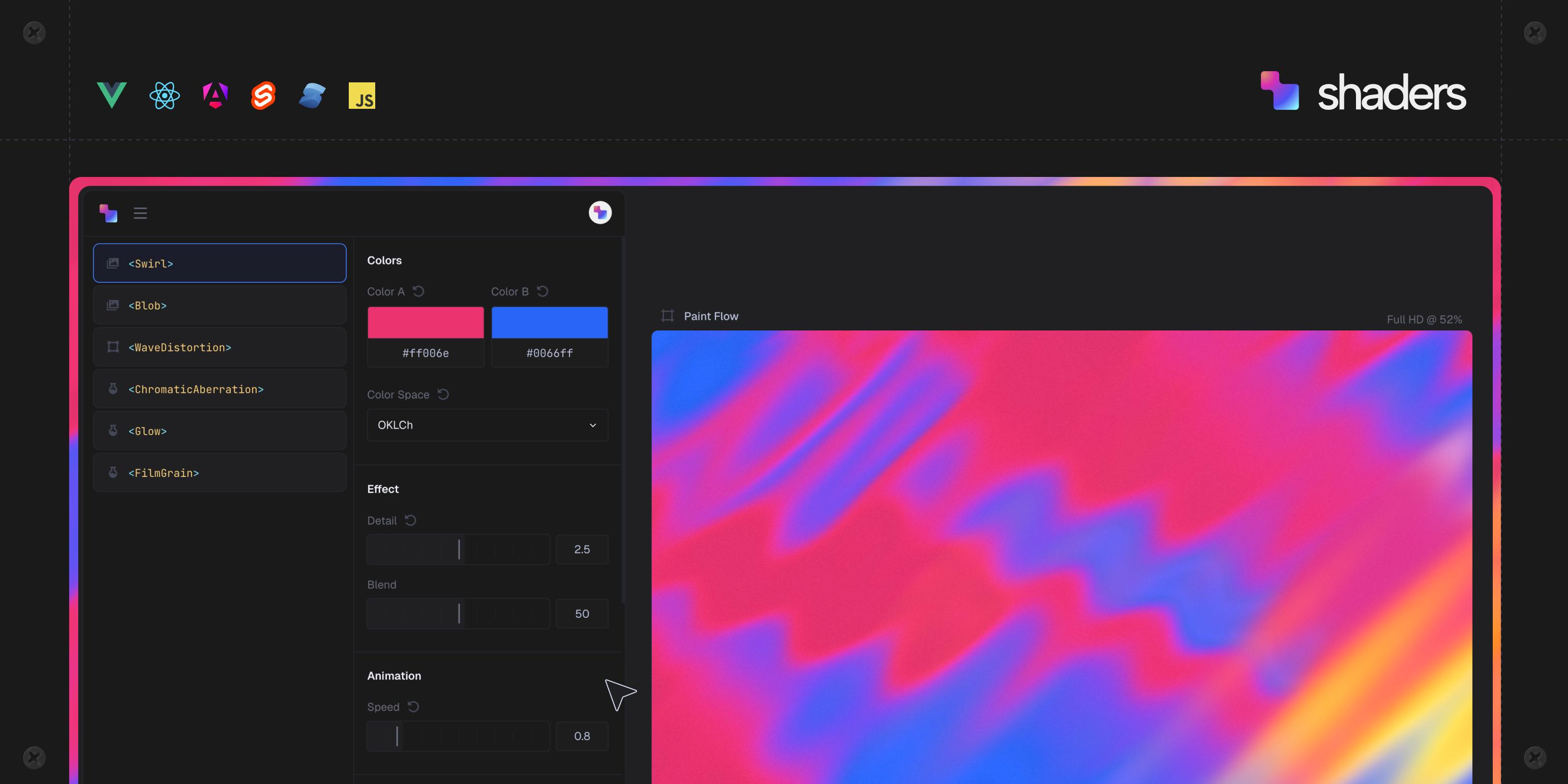 Shaders - Presets de Efeitos Visuais