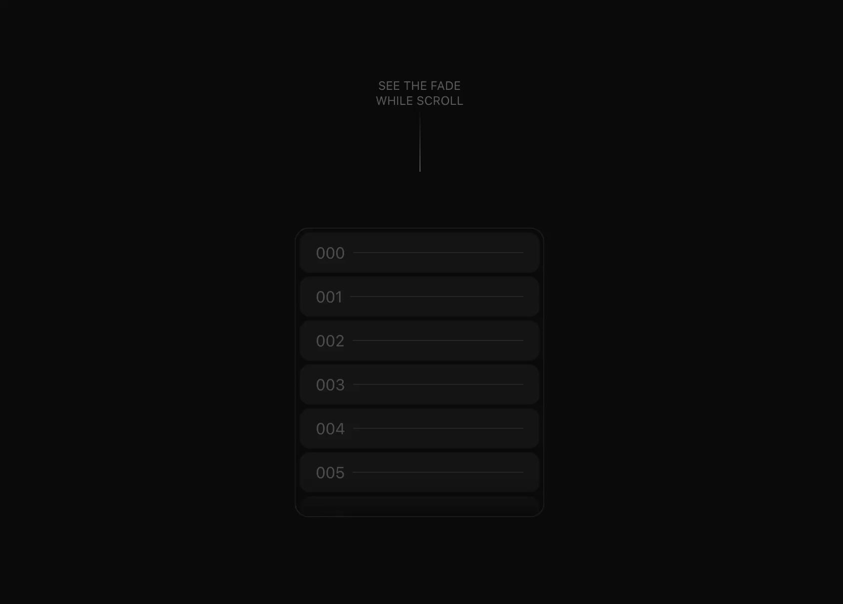 Skiper UI - Efeito fade em scroll CSS