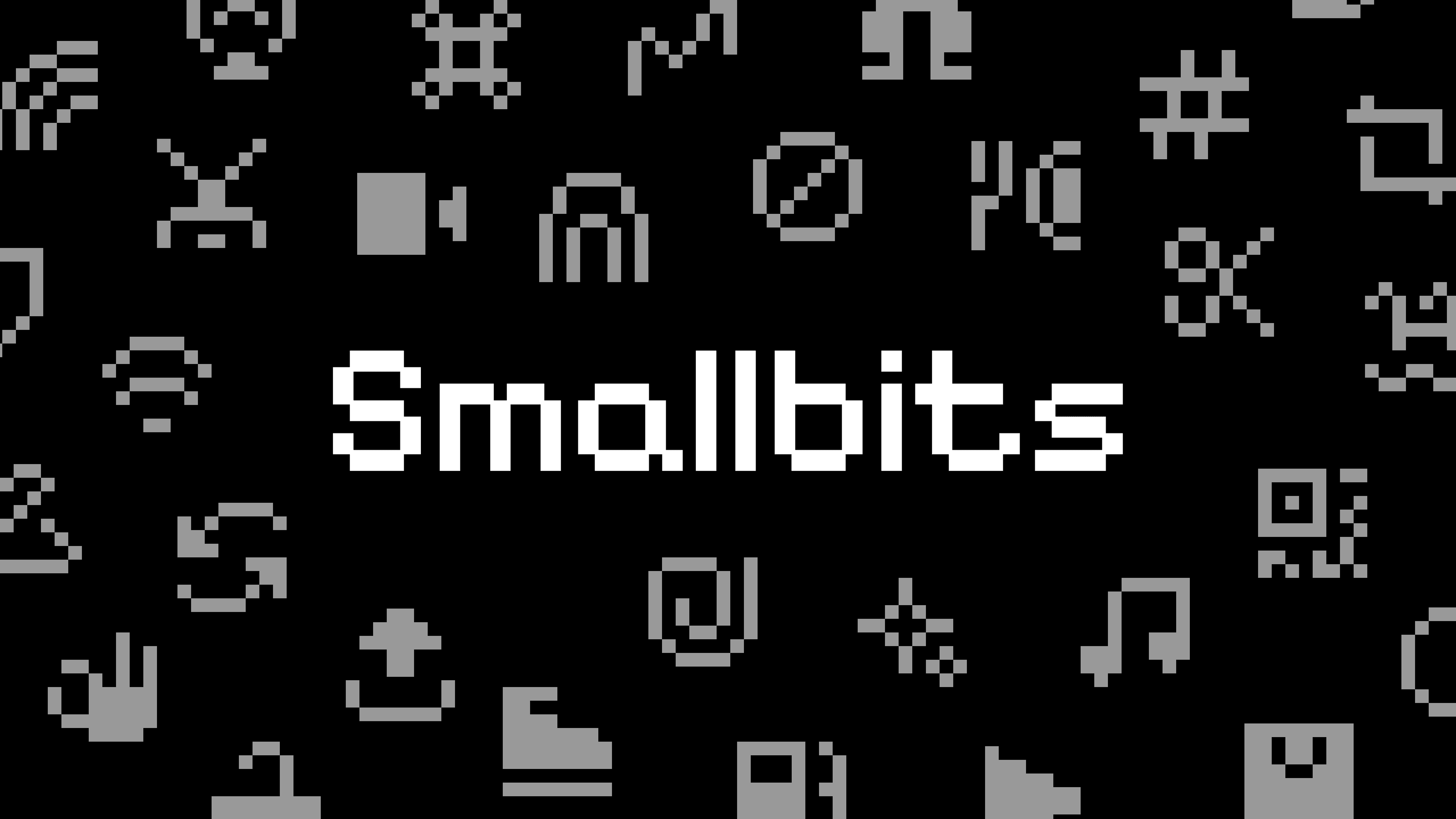 Smallbits - Ícones Pixelados 8x8