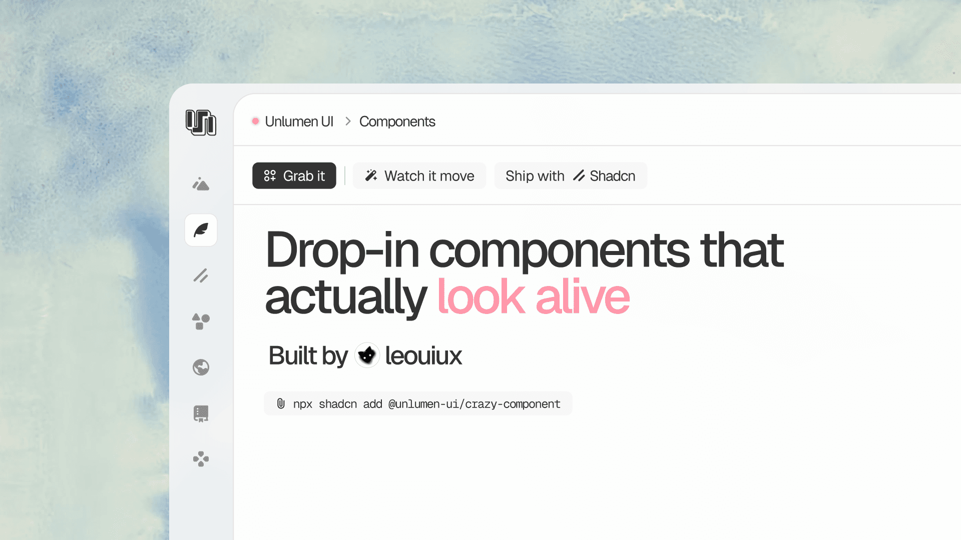 Unlumen UI Components