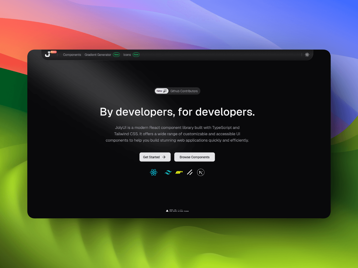 Joly UI - Componentes React baseados em shadcn/ui