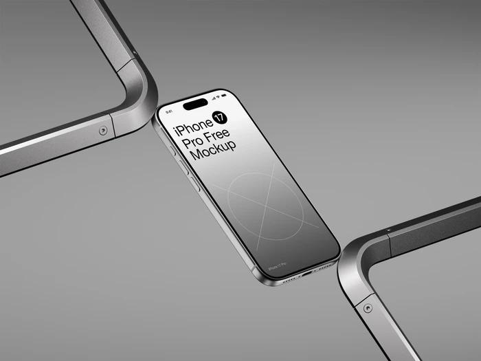 iPhone 17 Pro Mockup Gratuito