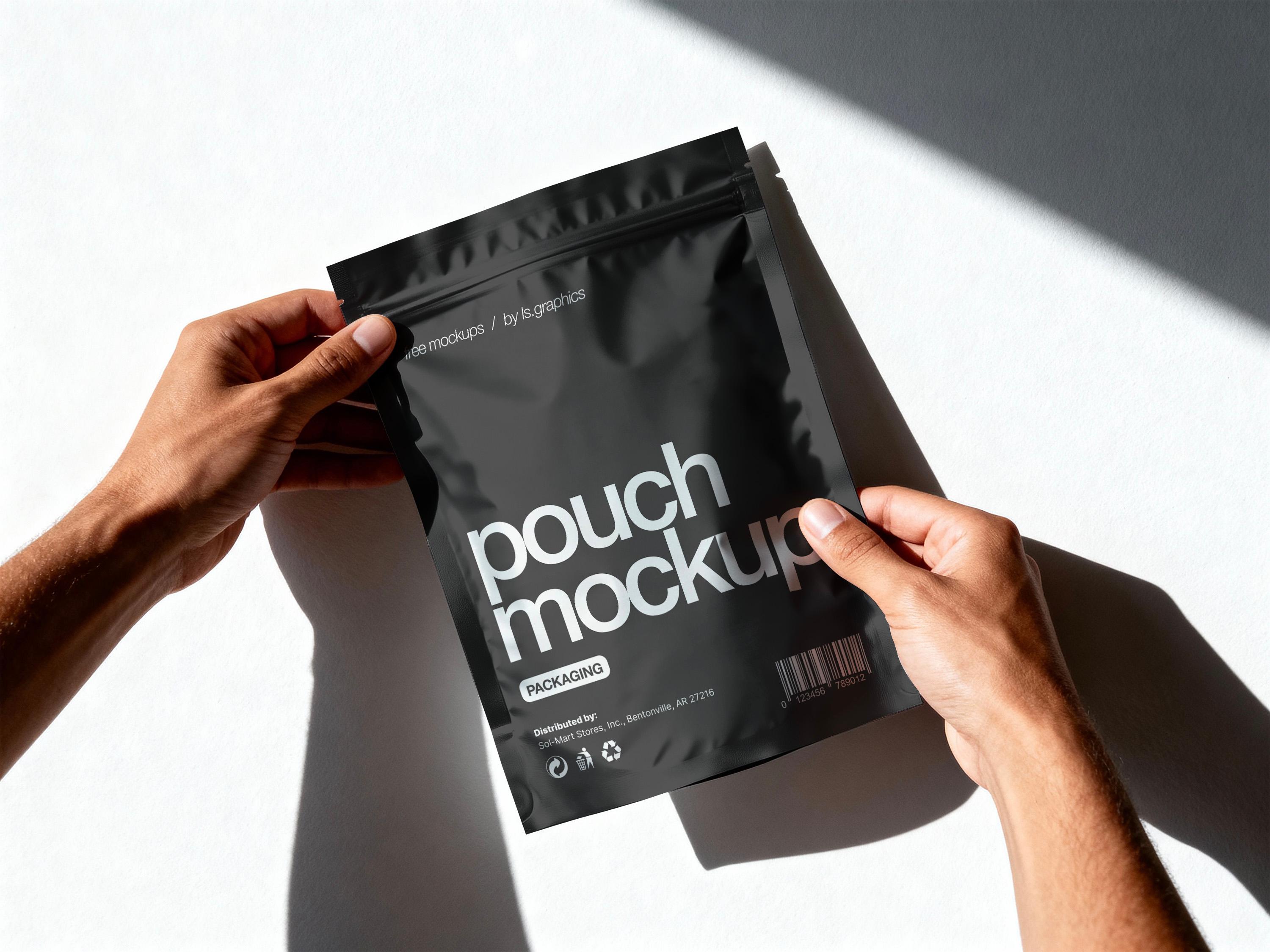 Pouch Packaging Mockup
