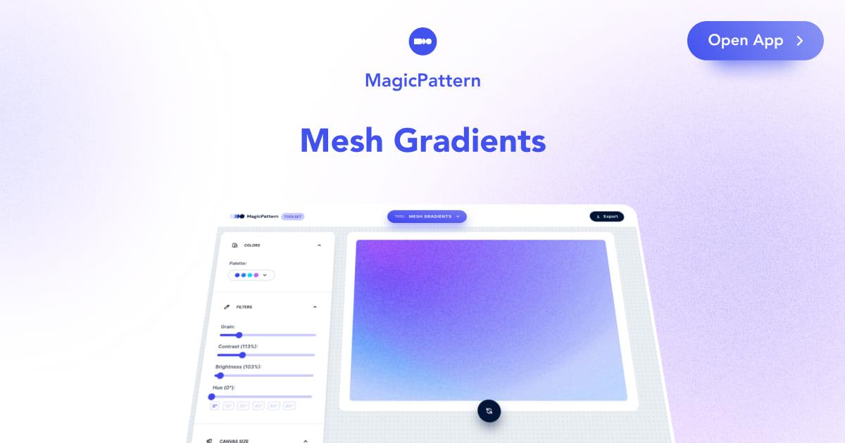 Mesh Gradient Generator