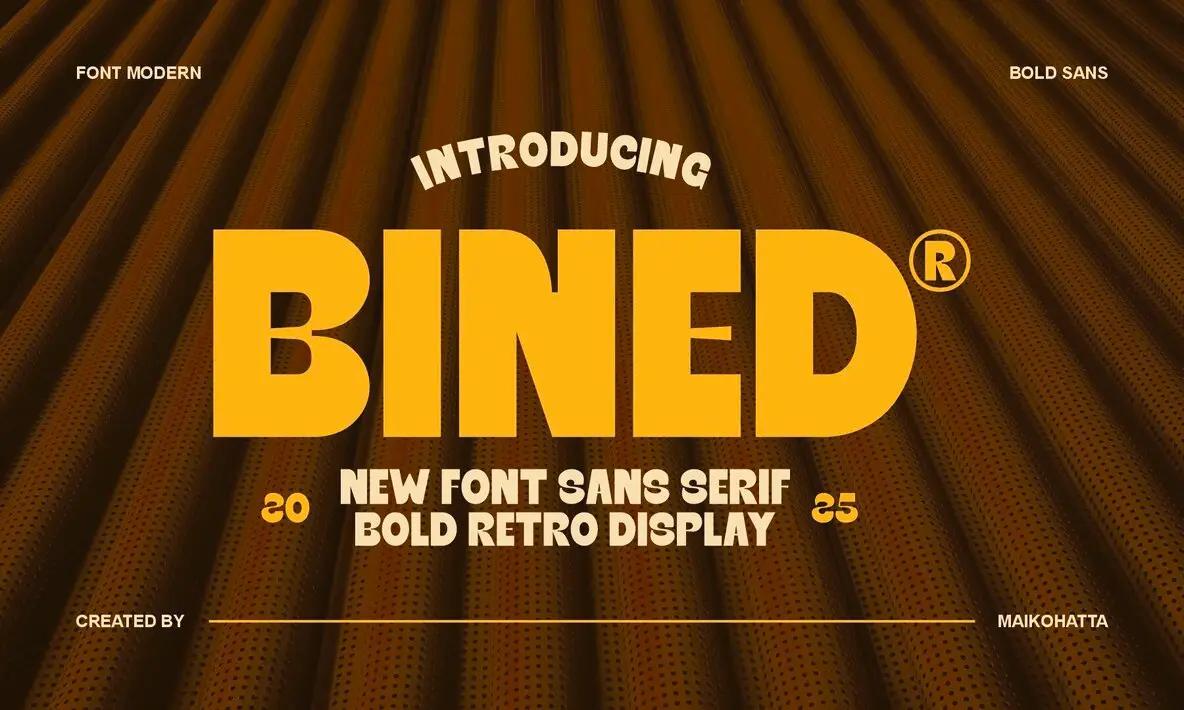 Bined Font