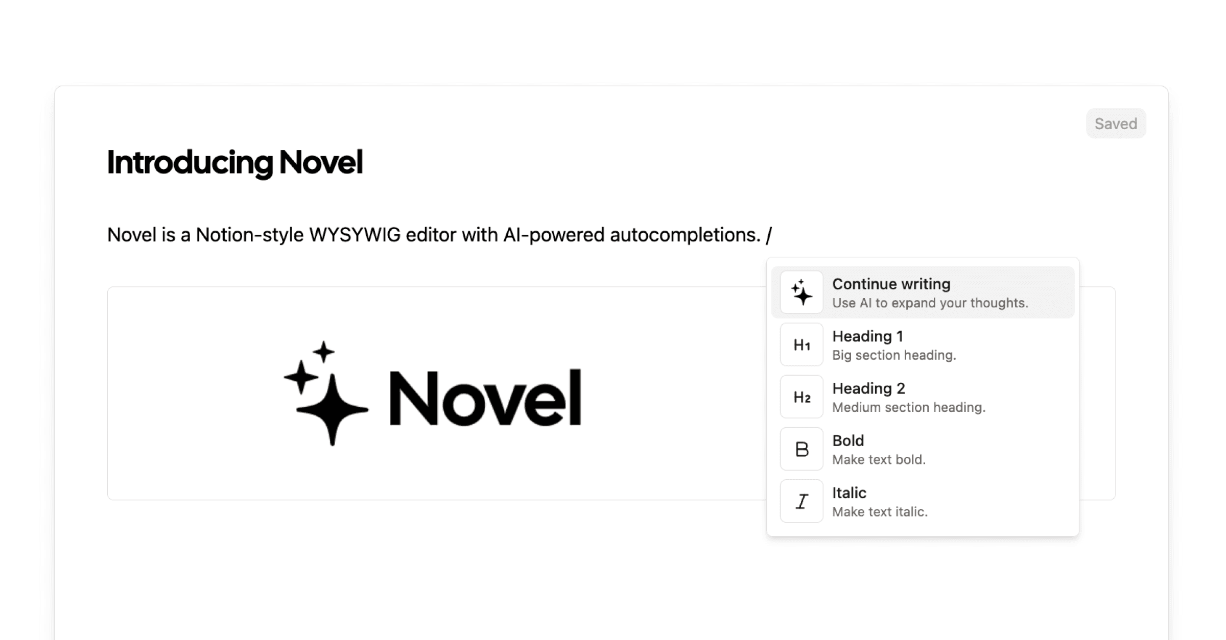 Novel