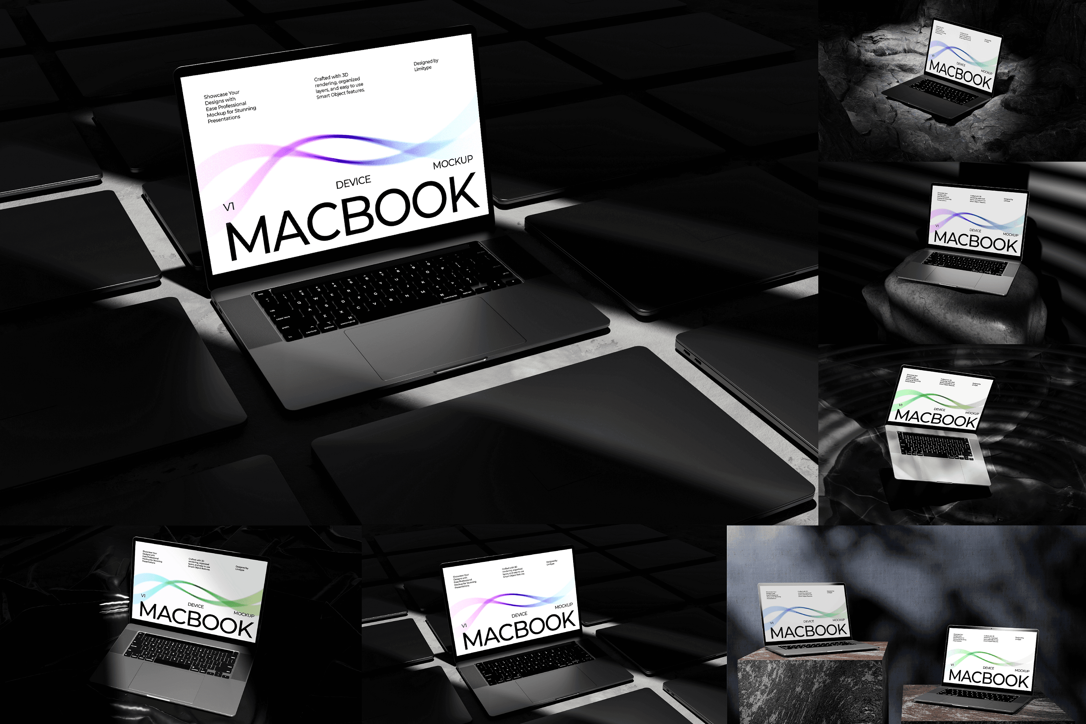 MacBook Mockup Gratuito